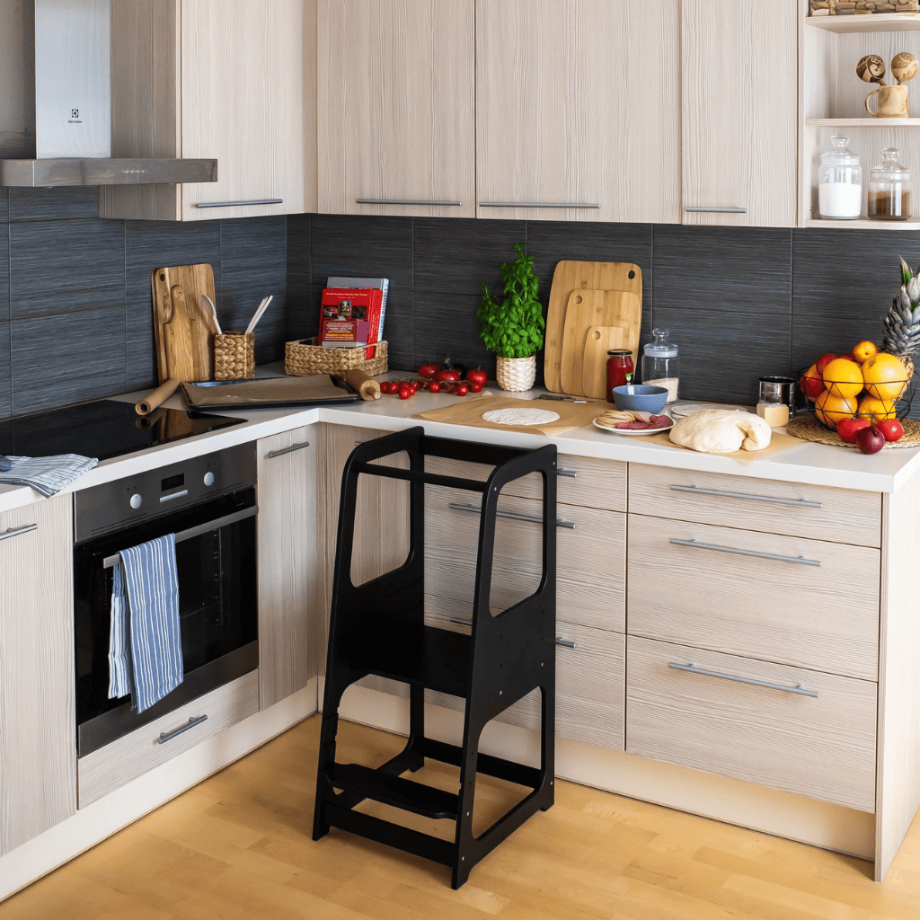 Tour d'aide Montessori en Wooden | Motricidade Tinitto – Fabrication européenne