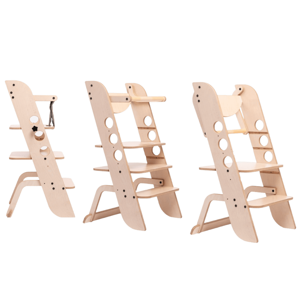 Tour Montessori Évolutive «Louis» – Apprentissage & Autonomie en | Motricidade Tinitto – Fabrication européenne