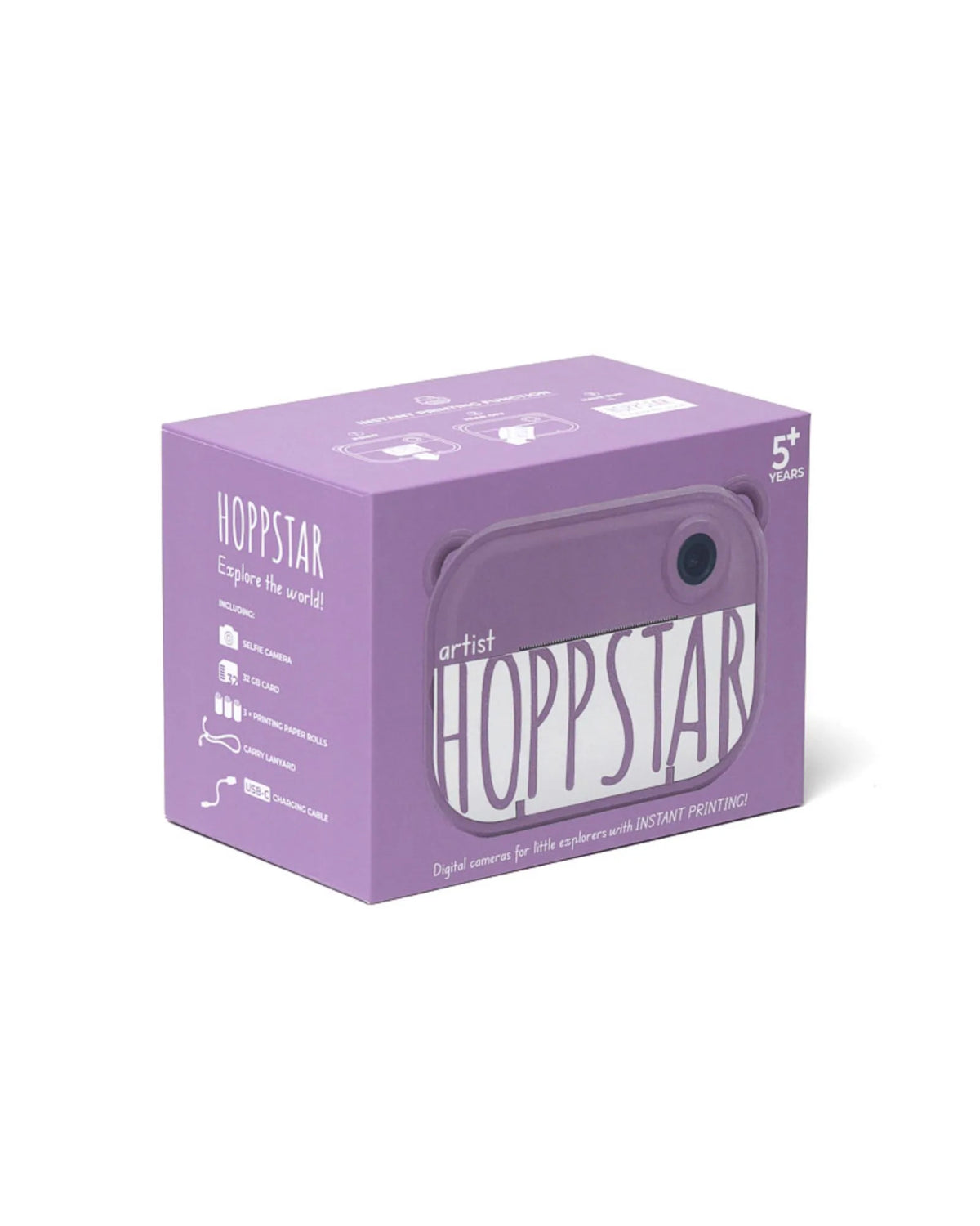 Appareil photo enfant Artist Hoppstar — imprimante intégrée – Appareils photo numériques Montessori pour enfant | Tinitto