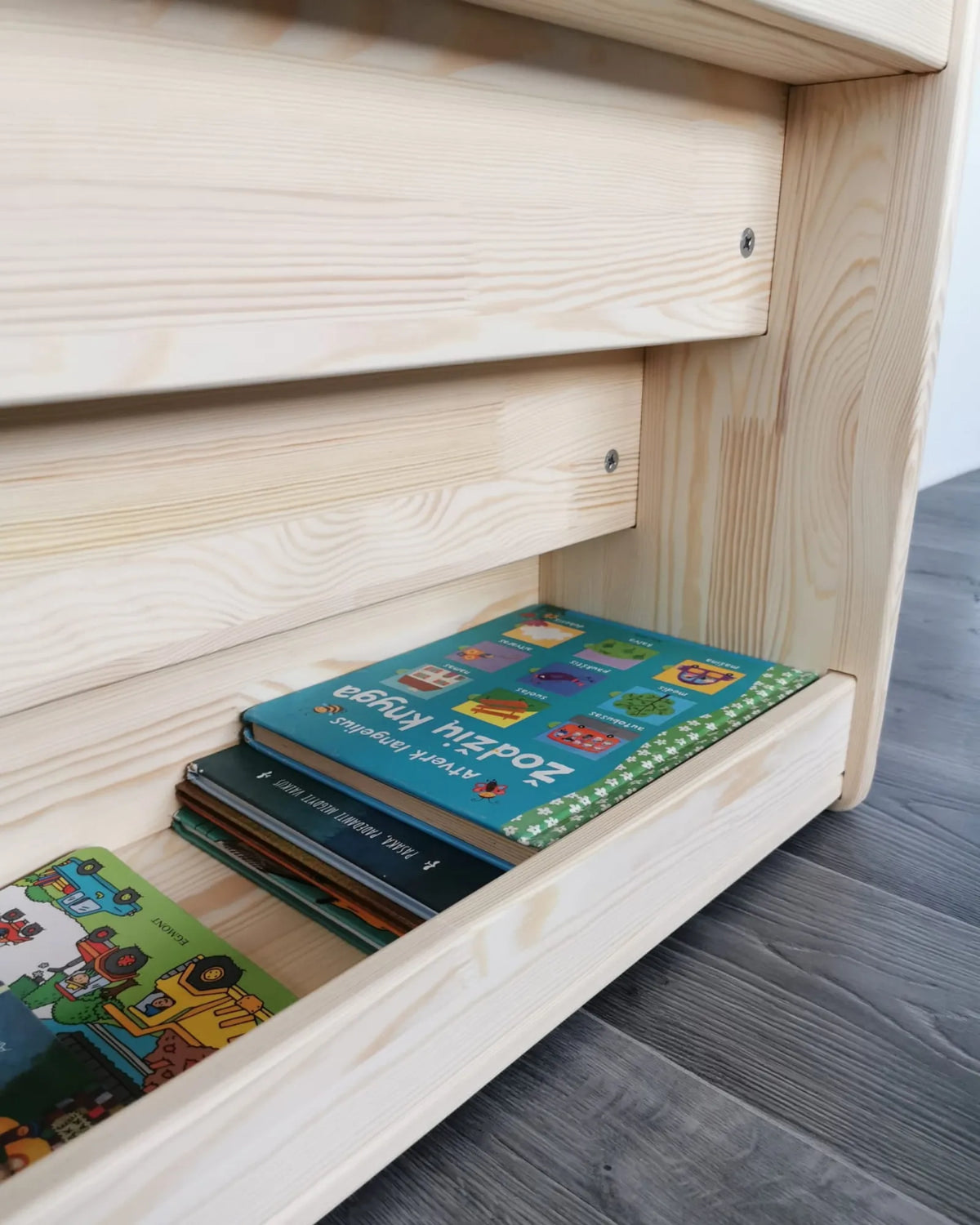 Bibliothèque Montessori avec rangement pour livres - 4 étagères – Montessori pour enfant – photo 8