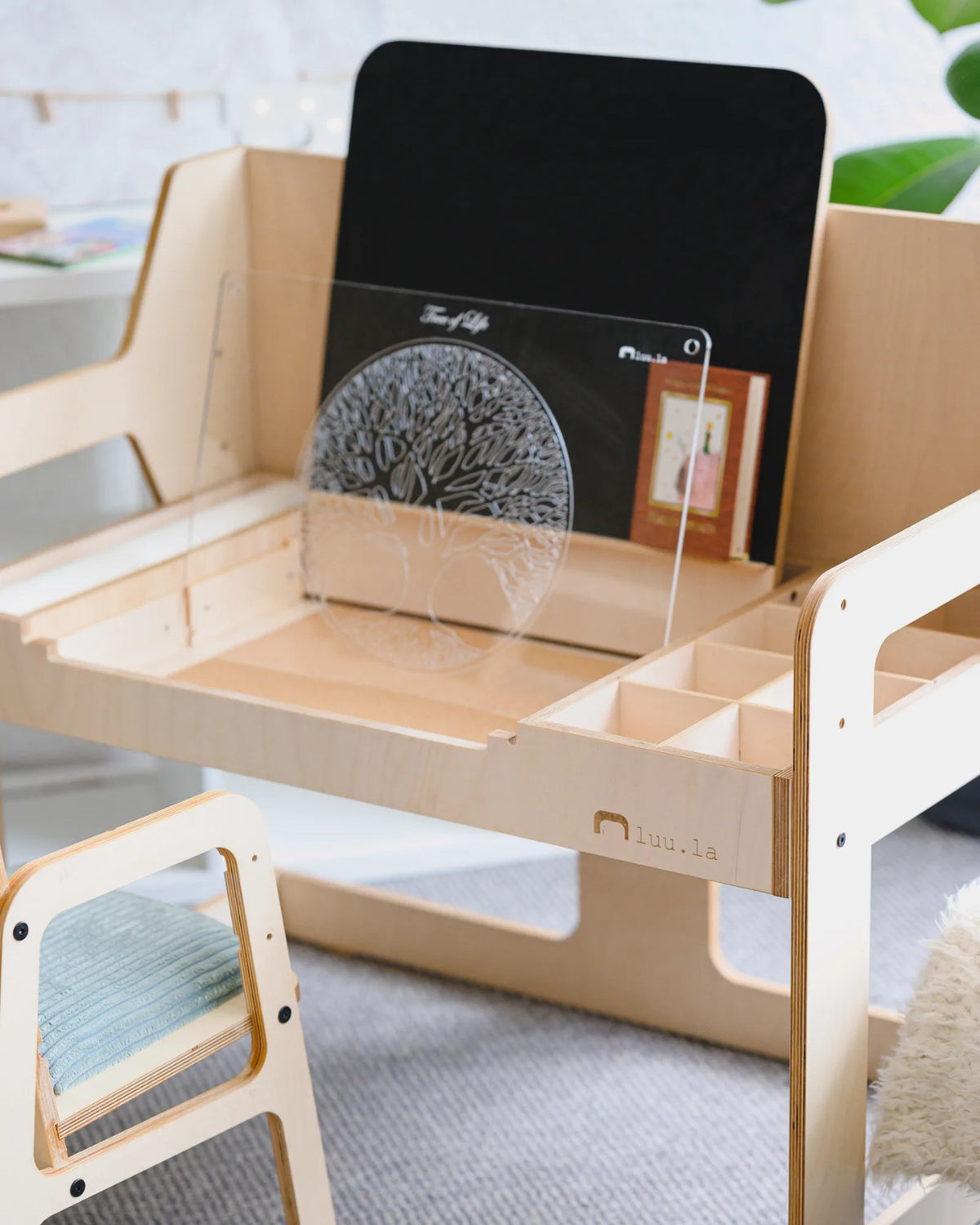 Bureau d'Activités Multisensoriel "Luula" – Table Évolutive (Seule) – Montessori pour enfant – photo 10