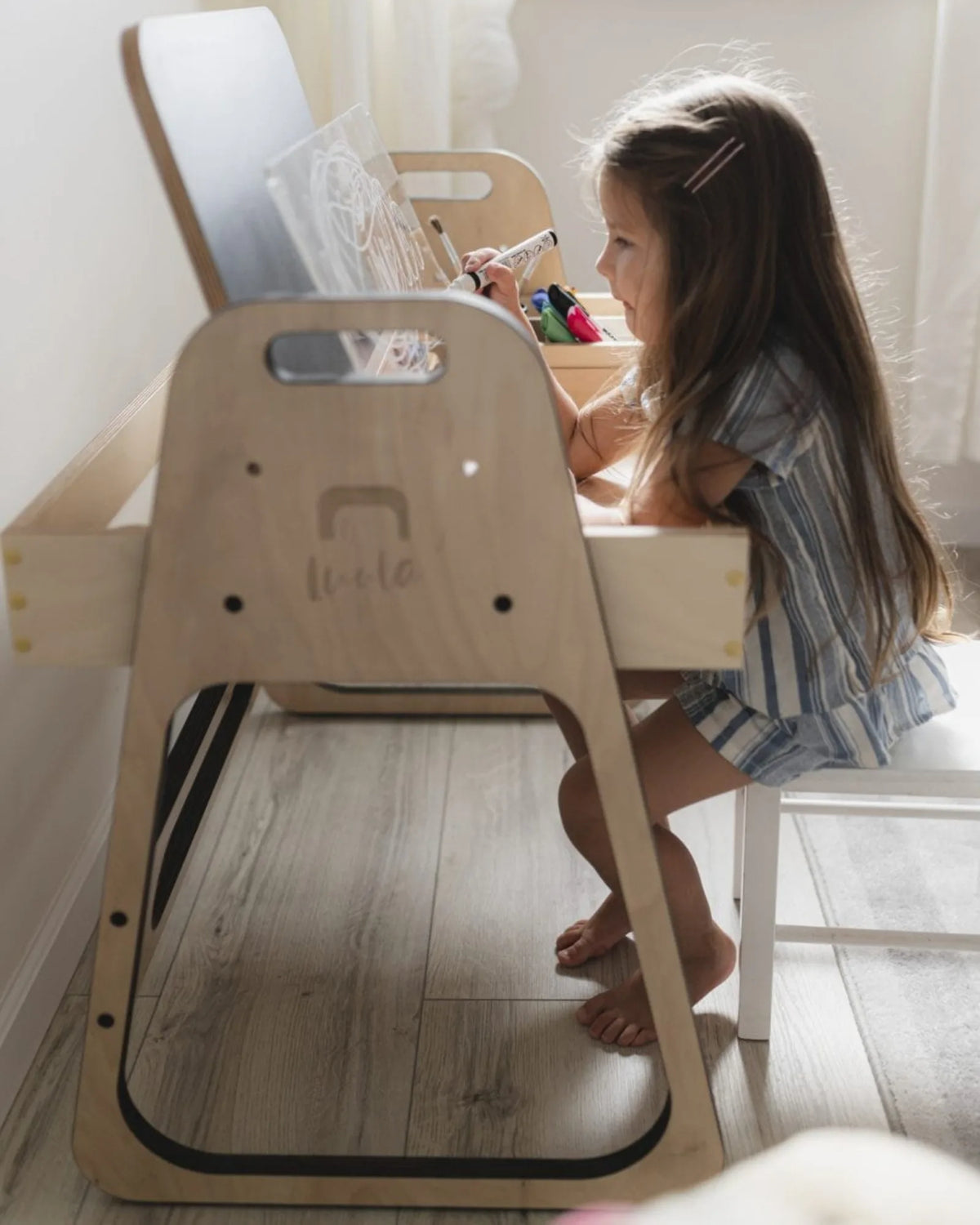 Bureau d'Activités Multisensoriel "Julle" – Table Évolutive (Seule) – Montessori pour enfant – photo 1