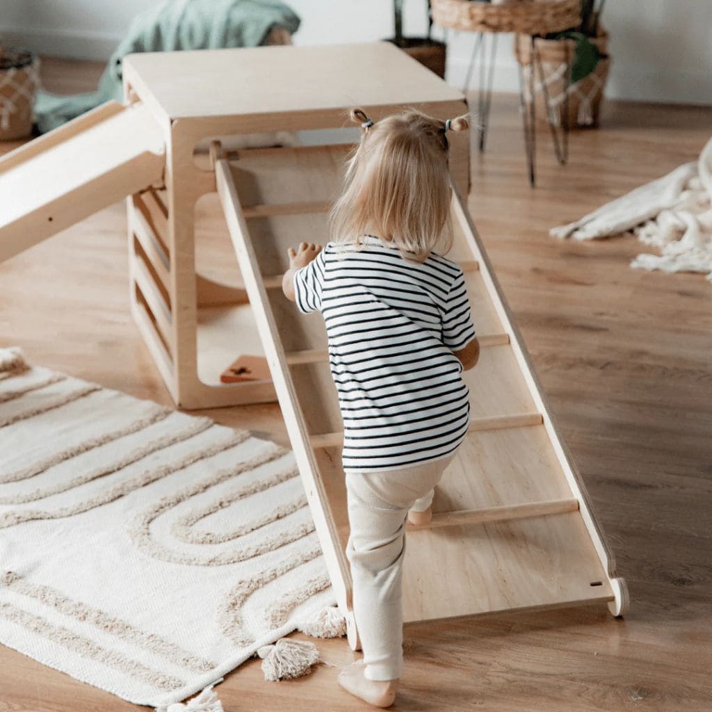 CUBITRI® Cube de Jeu Montessori avec Corde