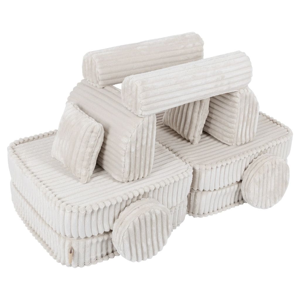 Canapé Modulable Enfant Churros Medium - Blanc