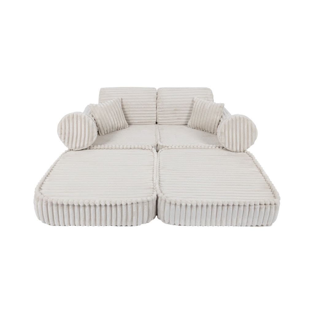 Canapé Modulable Enfant Churros Medium - Blanc
