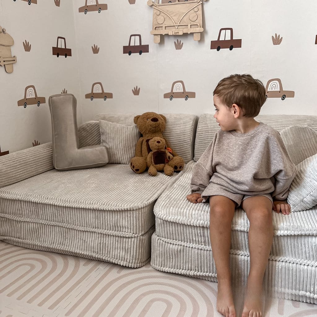 Canapé Modulable Enfant Churros Medium - Gris