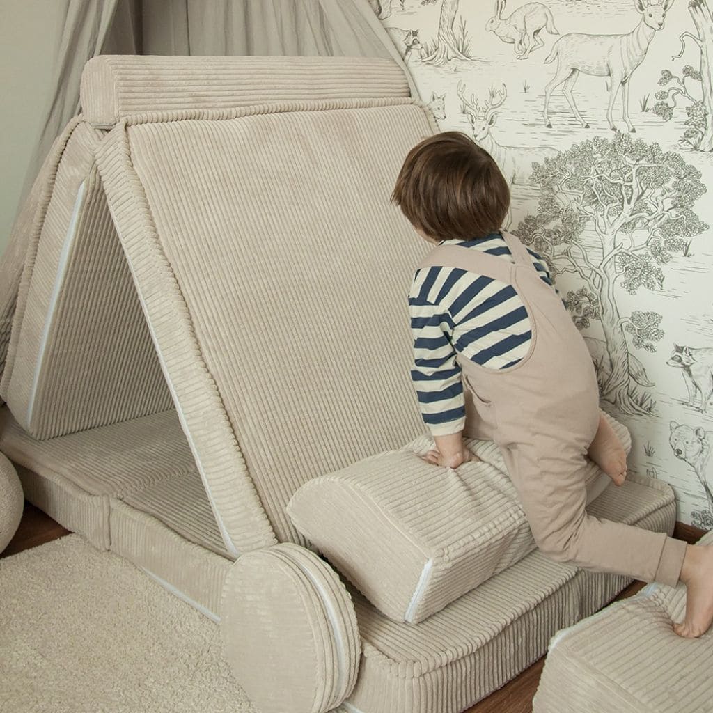 Canapé Modulable Enfant Churros Medium - Gris