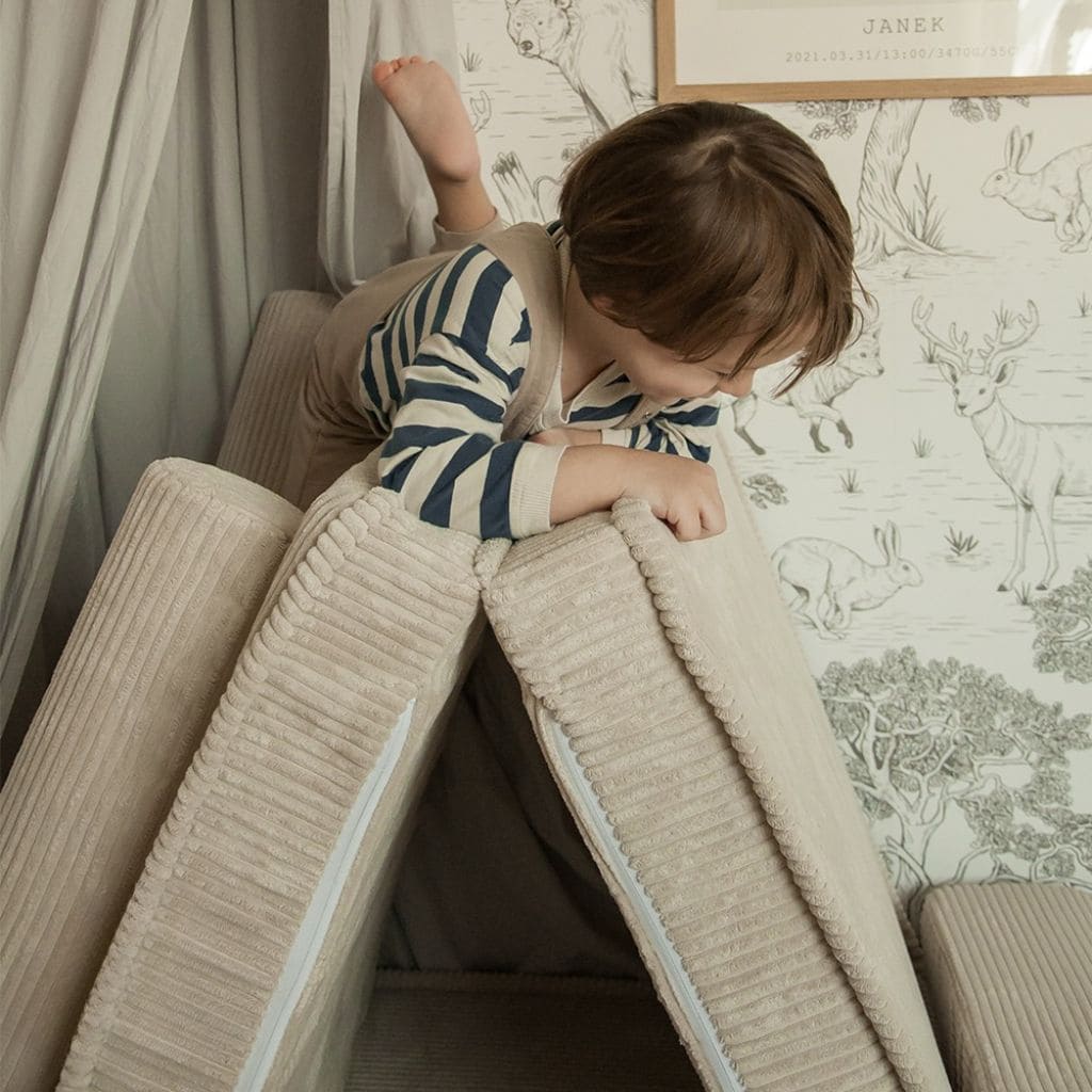 Canapé Modulable Enfant Churros Medium - Gris