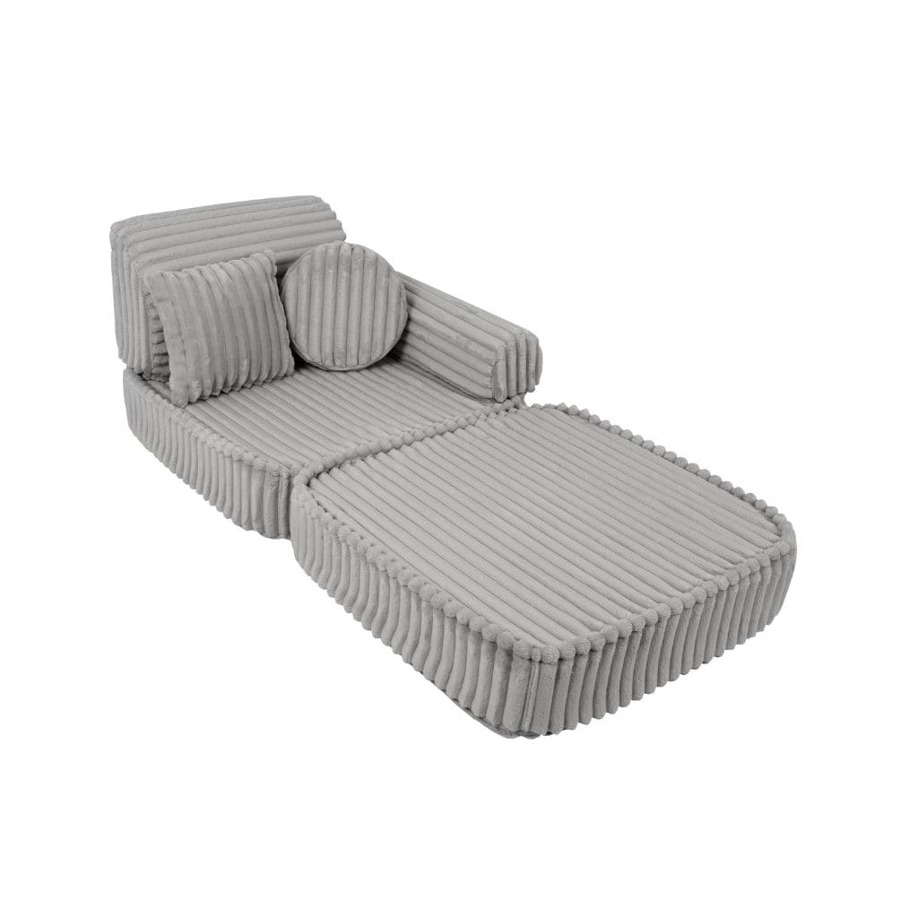 Canapé Modulable Enfant Churros Medium - Gris