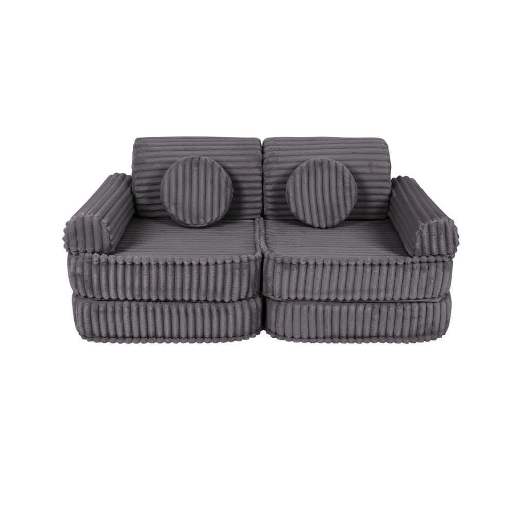 Canapé Modulable Enfant Churros Medium - Jurassic Gris