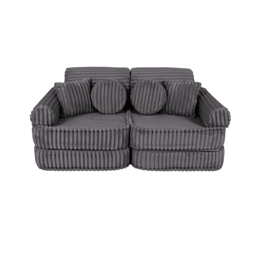 Canapé Modulable Enfant Churros Medium - Jurassic Gris