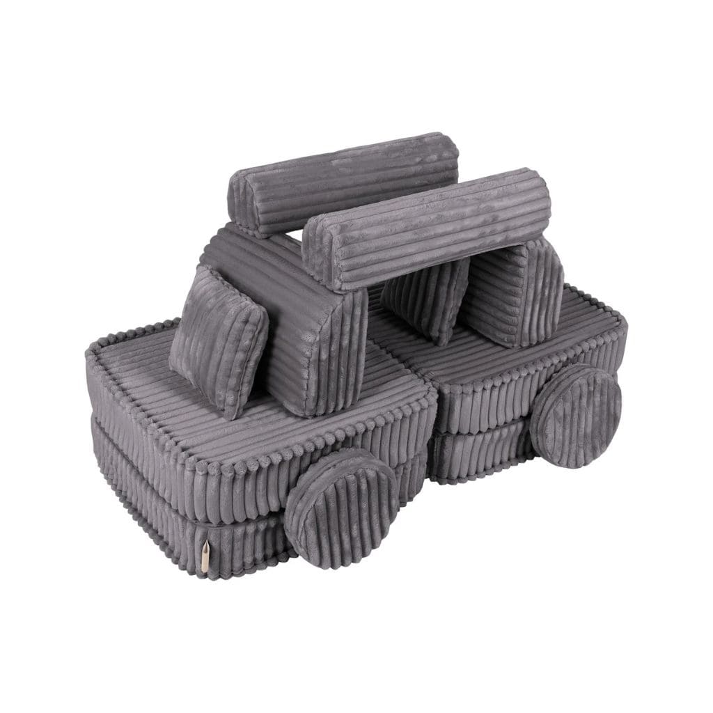 Canapé Modulable Enfant Churros Medium - Jurassic Gris