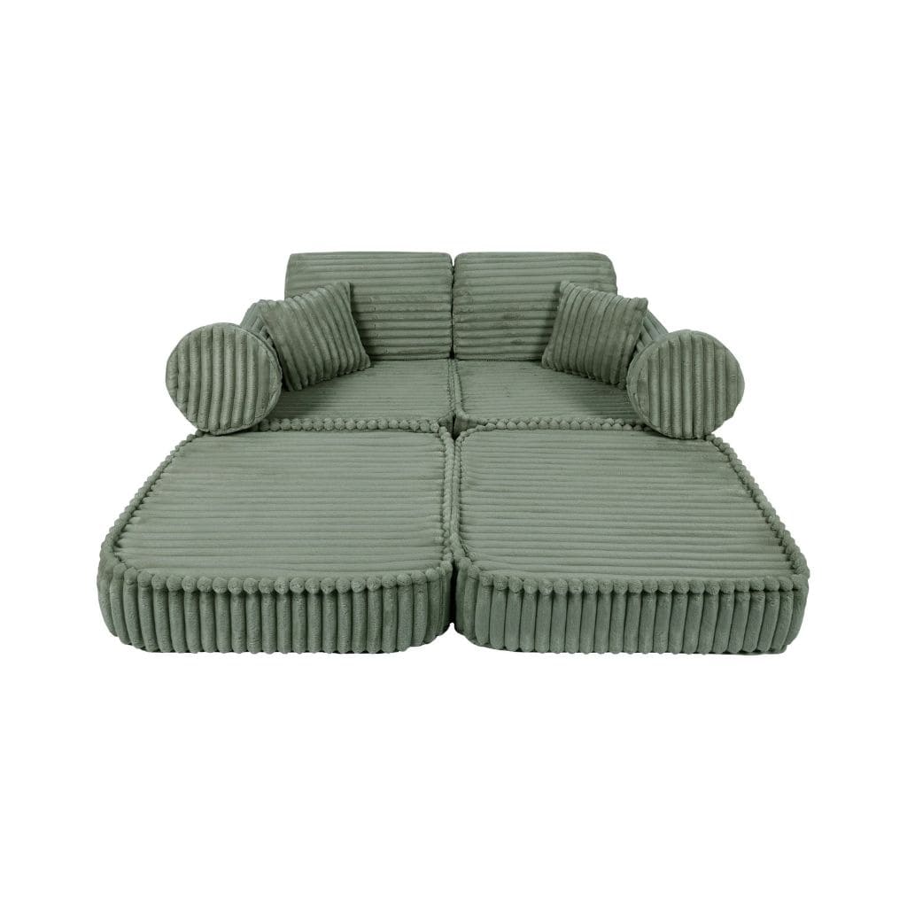 Canapé Modulable Enfant Churros Medium - Vert