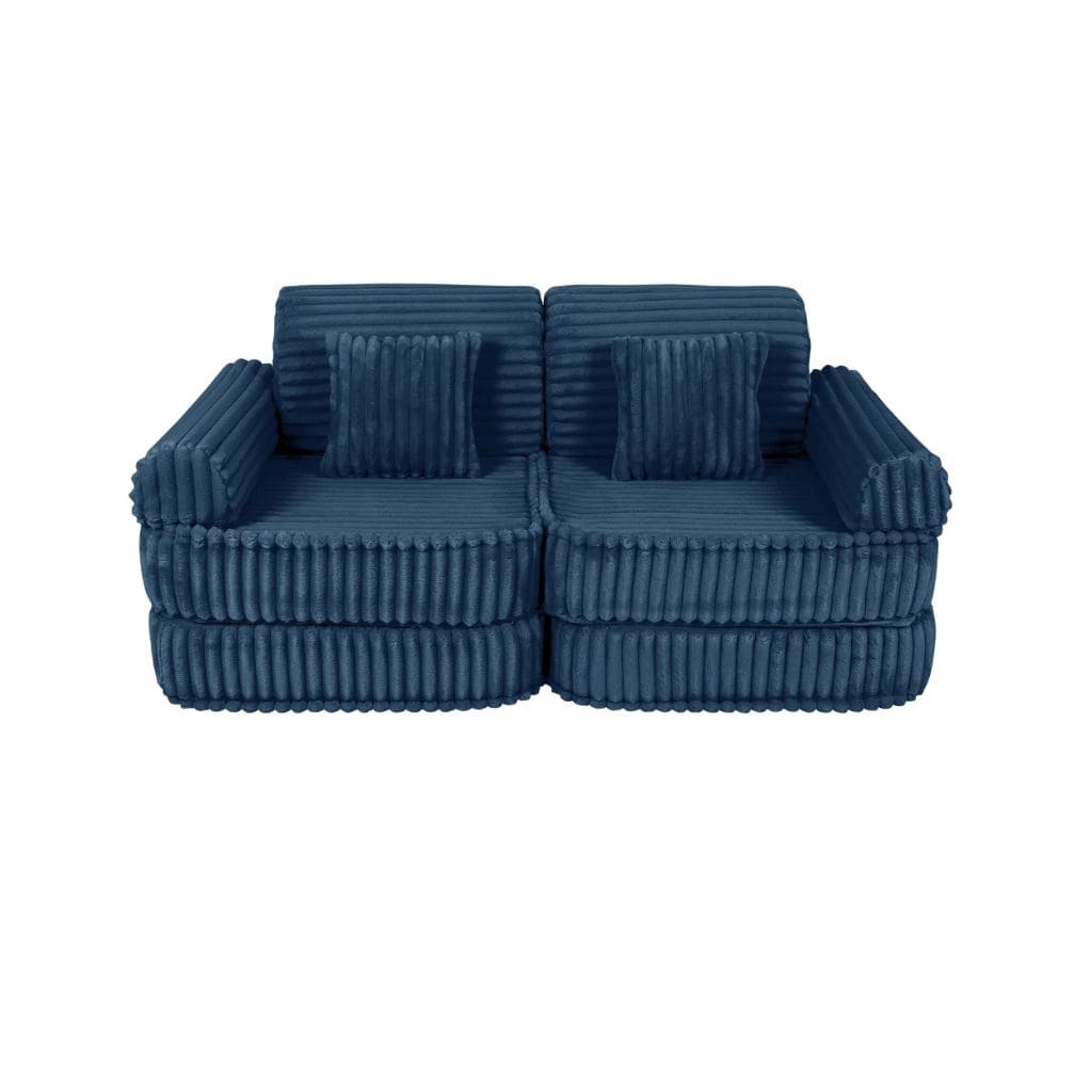 Canapé Modulable Enfant Churros Medium - Bleu
