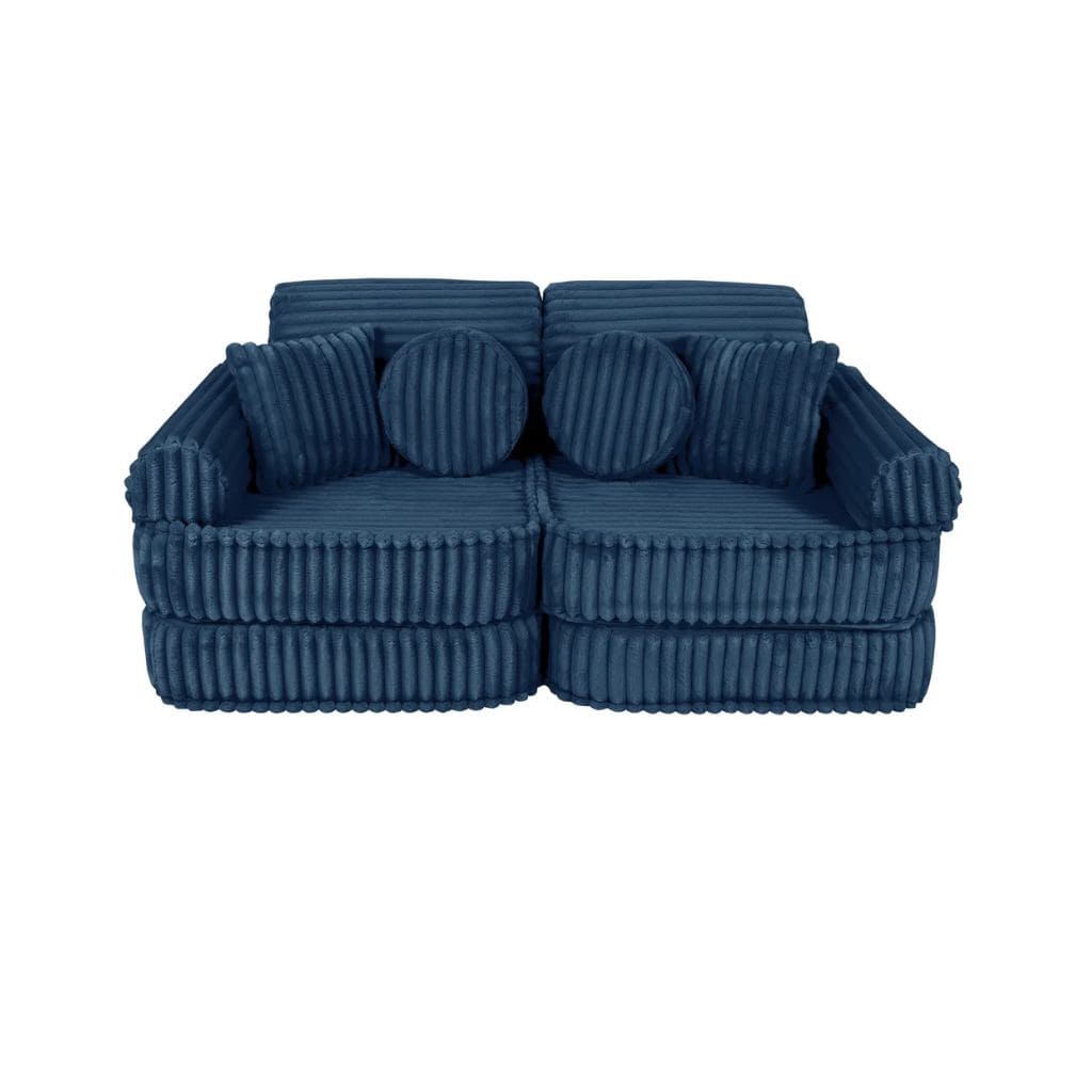 Canapé Modulable Enfant Churros Medium - Bleu