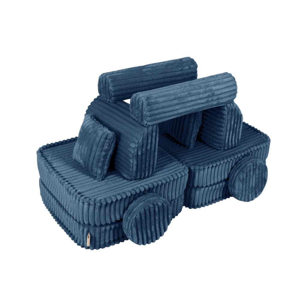 Canapé Modulable Enfant Churros Medium - Bleu