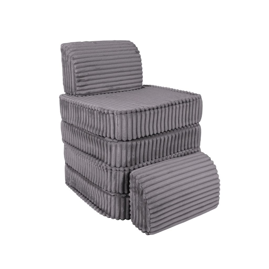 Canapé Modulable Enfant Churros - Gris Jurassic