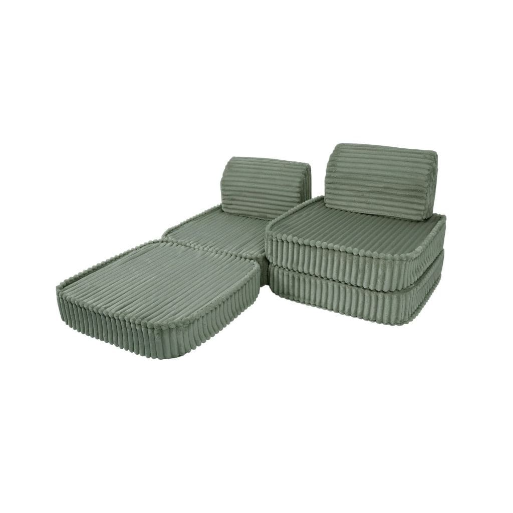 Canapé Modulable Enfant Churros - Vert