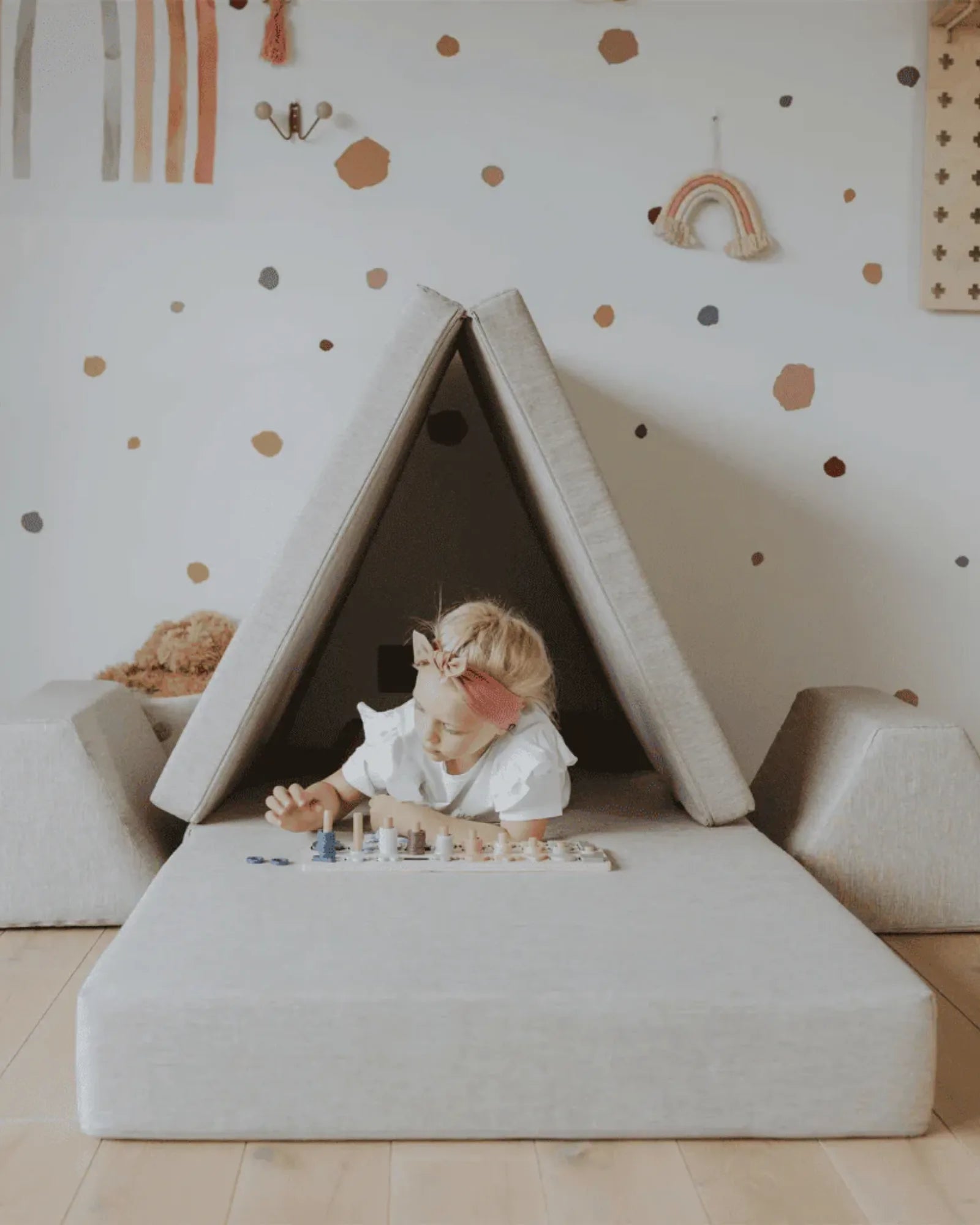 Canapé Modulable Enfant Jeu Montessori Évolutif – Montessori pour enfant – photo 9