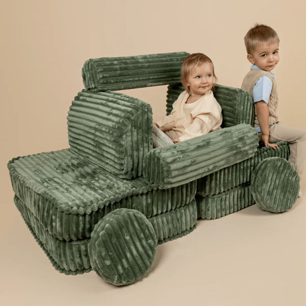 Canapé Modulable Enfant Churros Medium - Beige