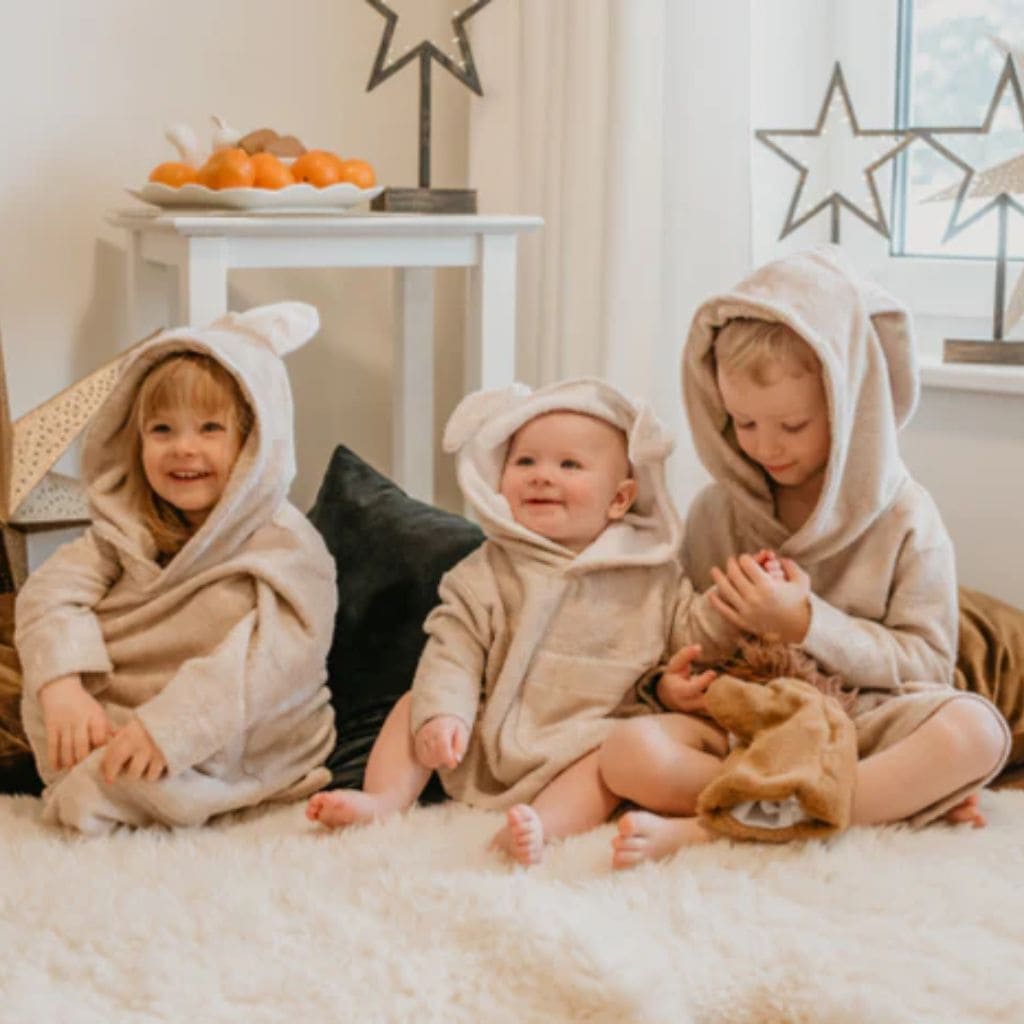 Cape Poncho TEDDY Enfant – Douceur & Confort