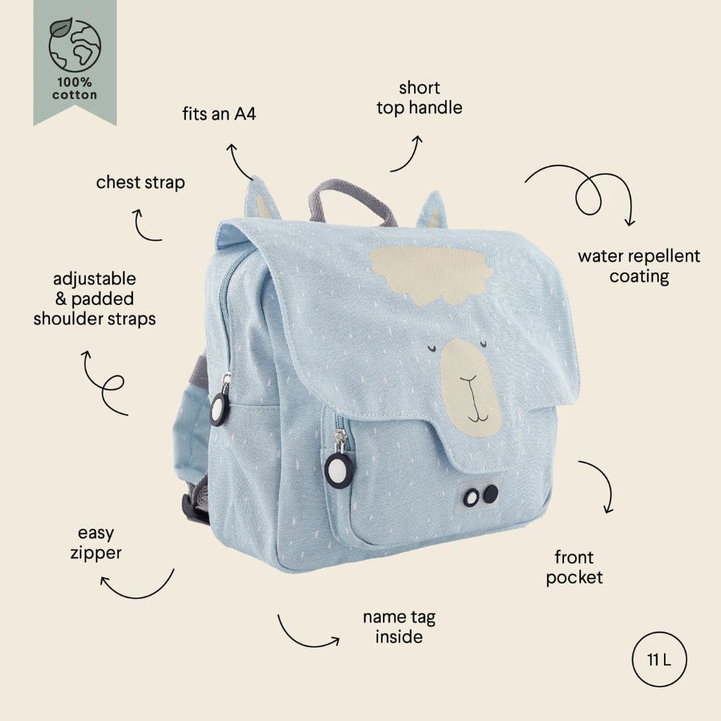 Cartable Scolaire - Mr Alpaca