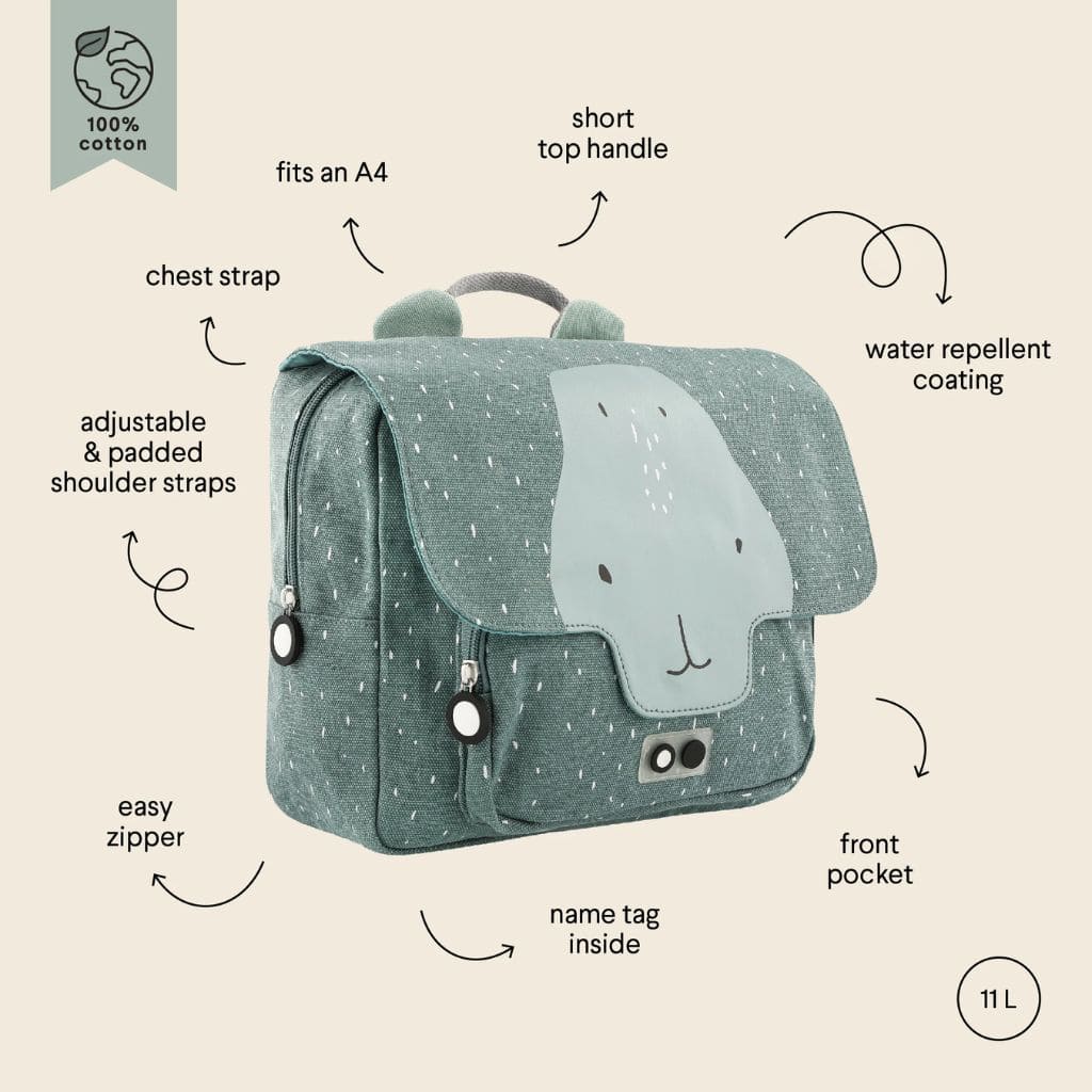 Cartable Scolaire - Mr Hippo