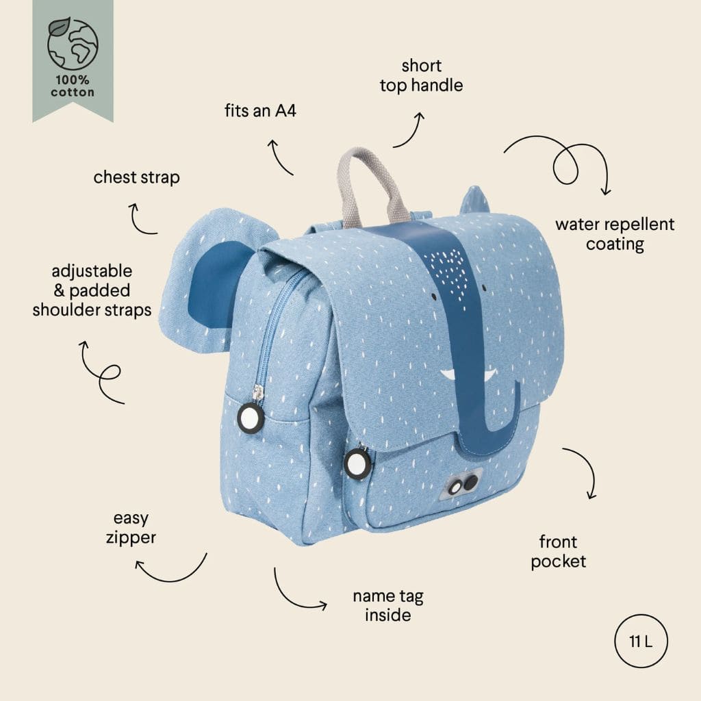 Cartable Scolaire - Mrs Elephant