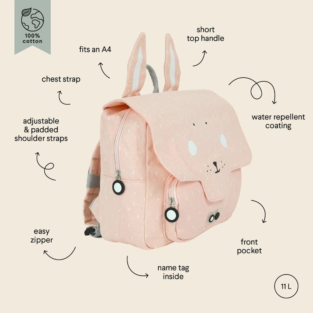 Cartable Scolaire -  Mrs Rabbit