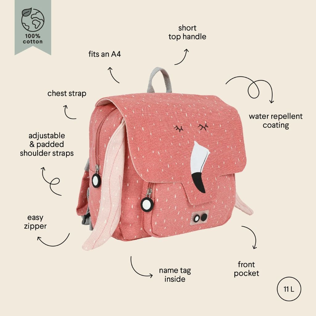 Cartable Scolaire - Mrs Flamingo