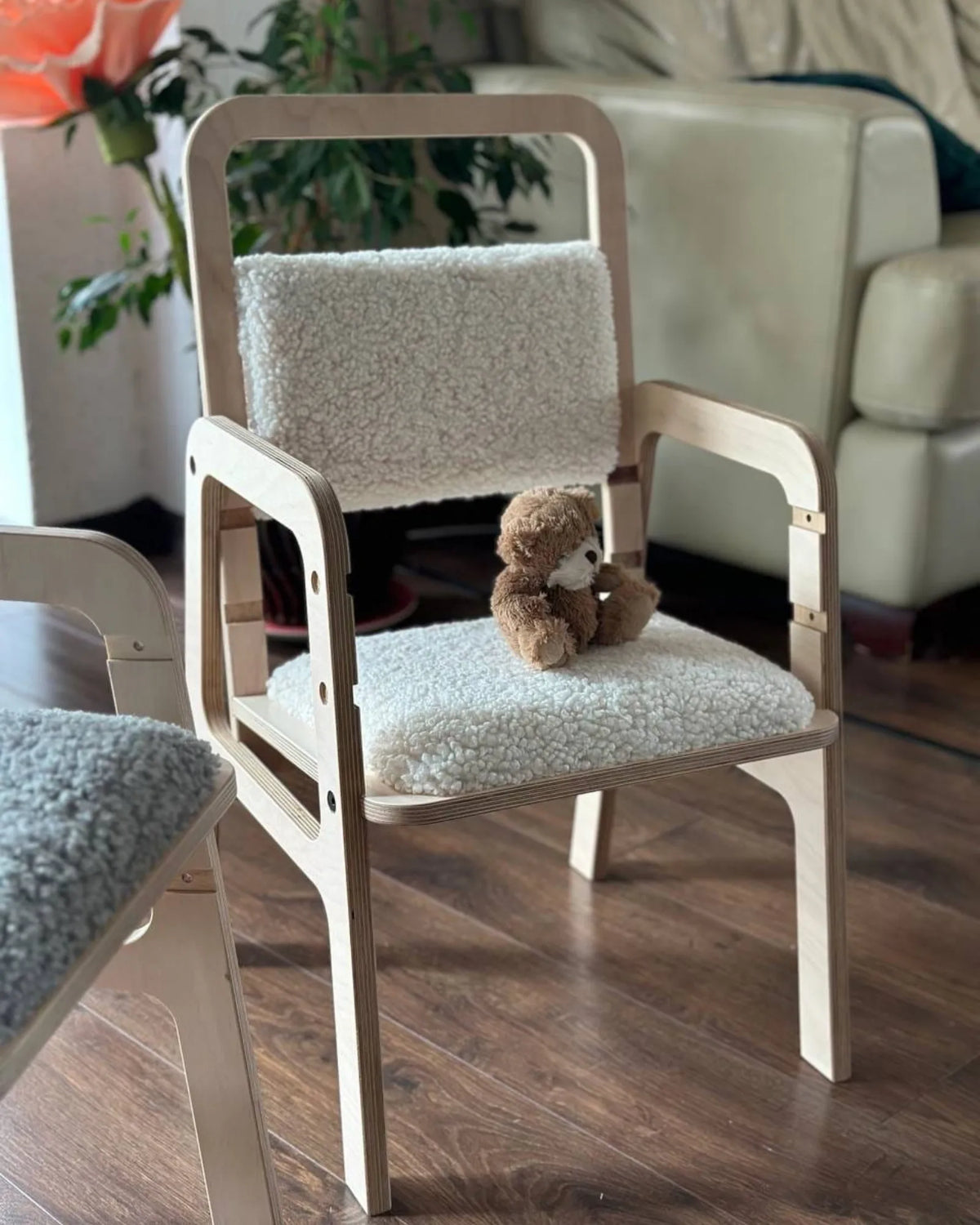 Chaise Évolutive Ergonomique "Luula" – 2 - 10 ans (Tissu Recyclé) – Montessori pour enfant – photo 7
