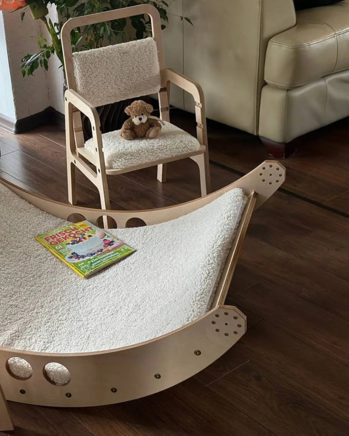 Chaise Évolutive Ergonomique "Luula" – 2 - 10 ans (Tissu Recyclé) – Montessori pour enfant – photo 10