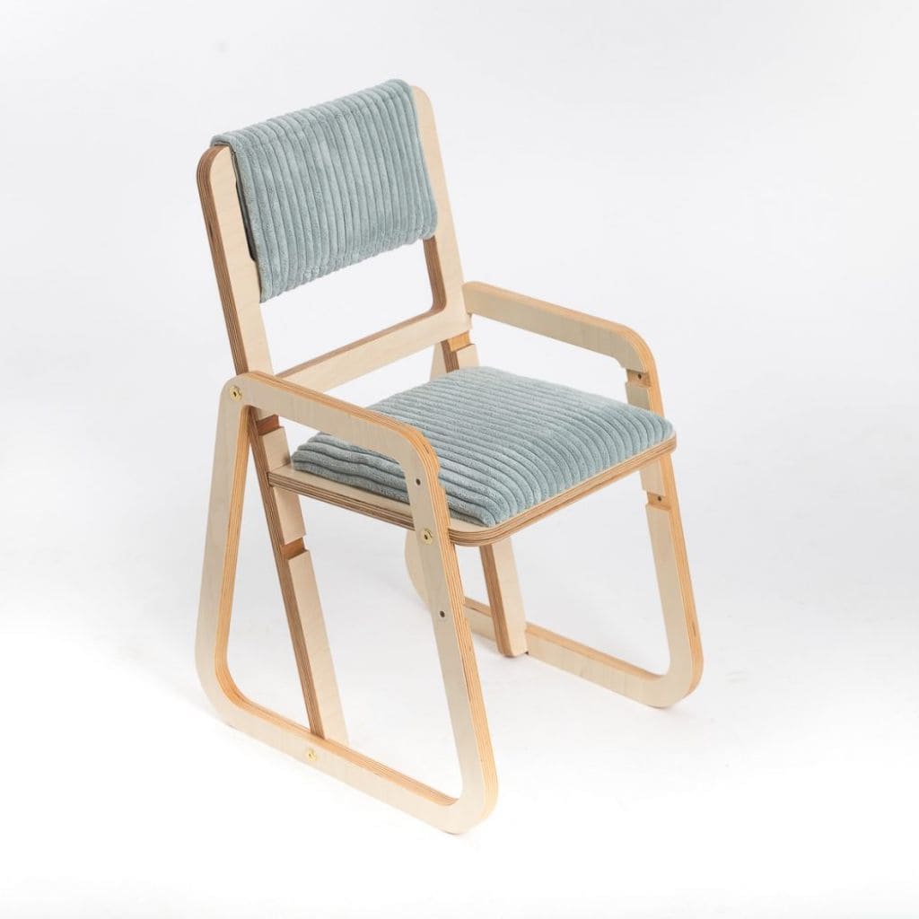 Chaise Évolutive Scandinave Julle - Mint Green