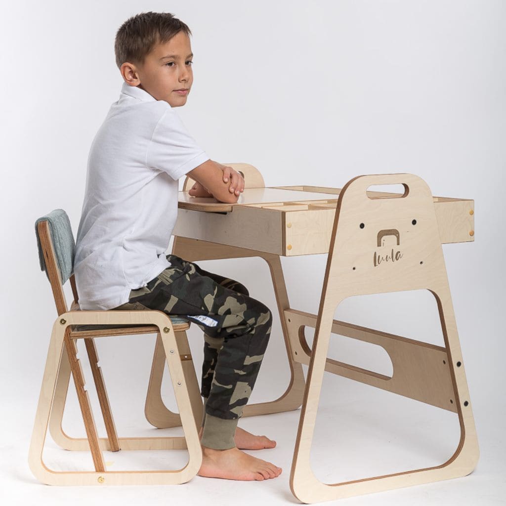 Chaise Évolutive Scandinave Julle - Mint Green