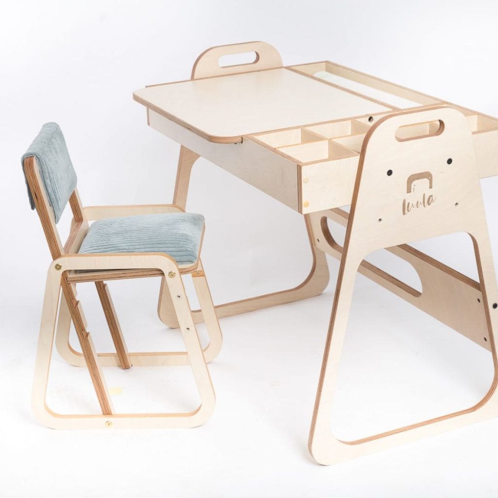 Chaise Évolutive Scandinave Julle - Mint Green