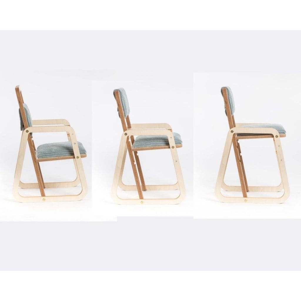 Chaise Évolutive Scandinave Julle - Mint Green