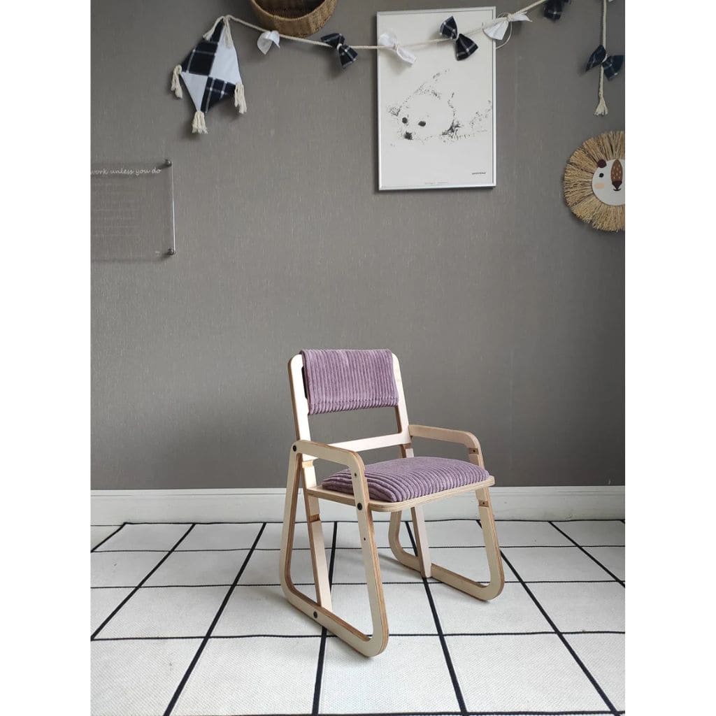 Chaise Évolutive Scandinave Julle - Rose