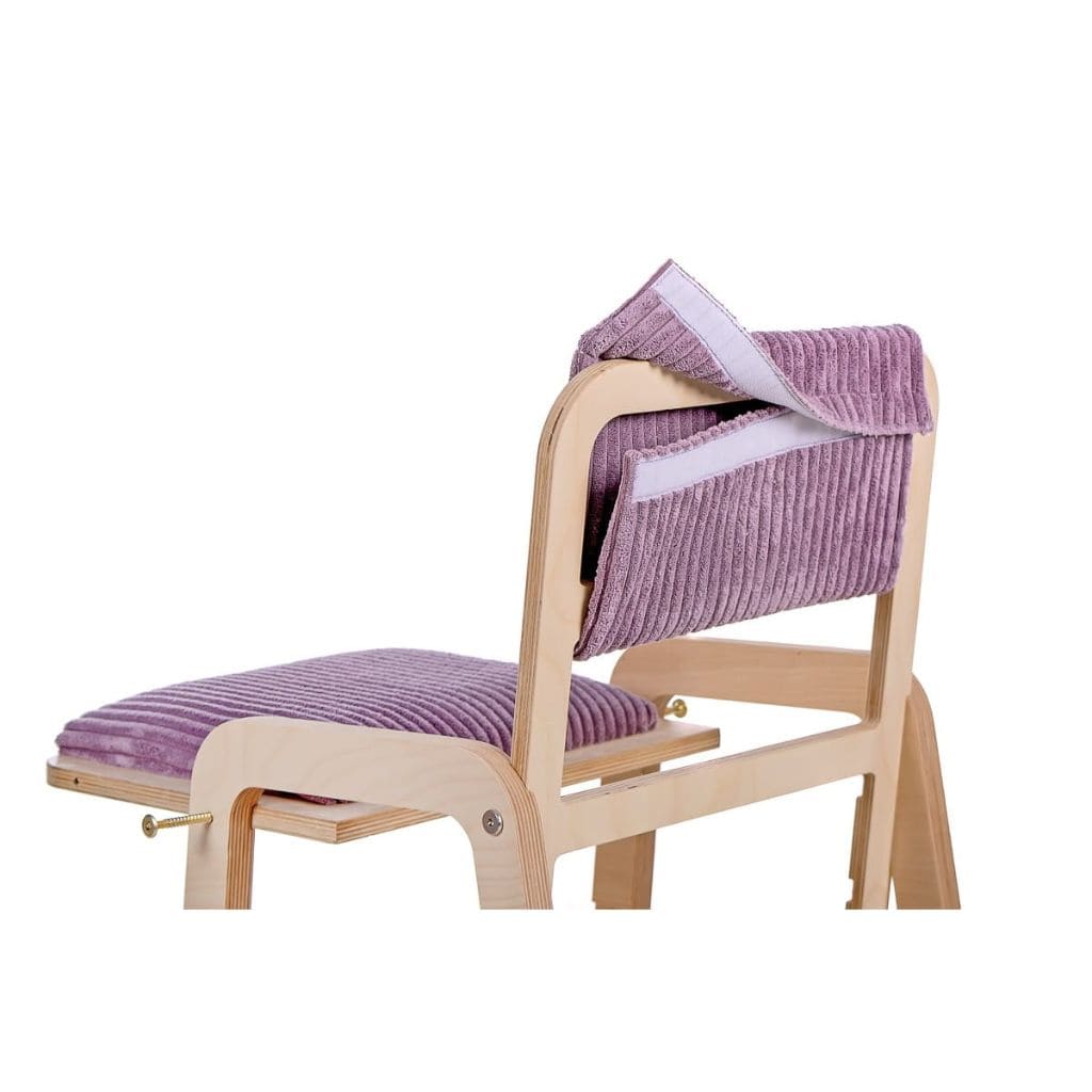 Chaise Évolutive Scandinave Julle - Rose