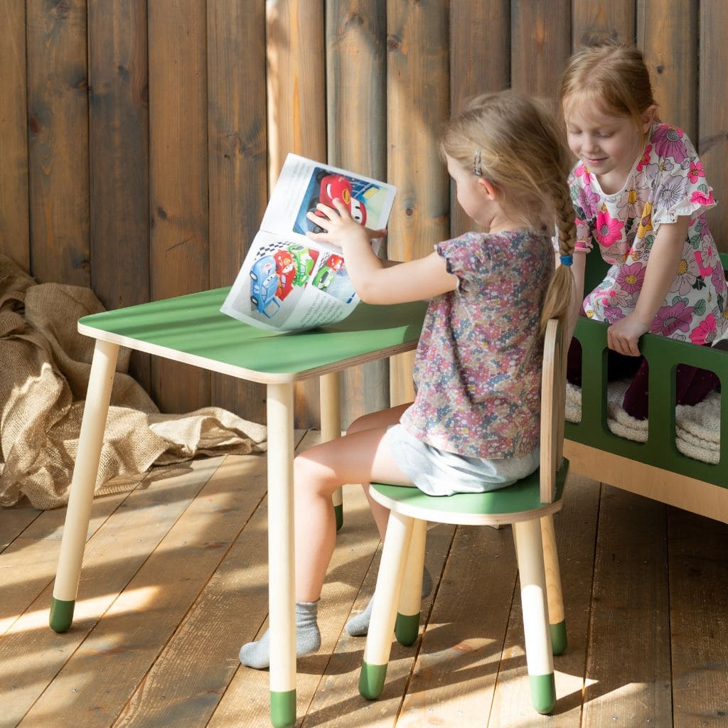 Ensemble Table et Chaise Lapin pour Enfan