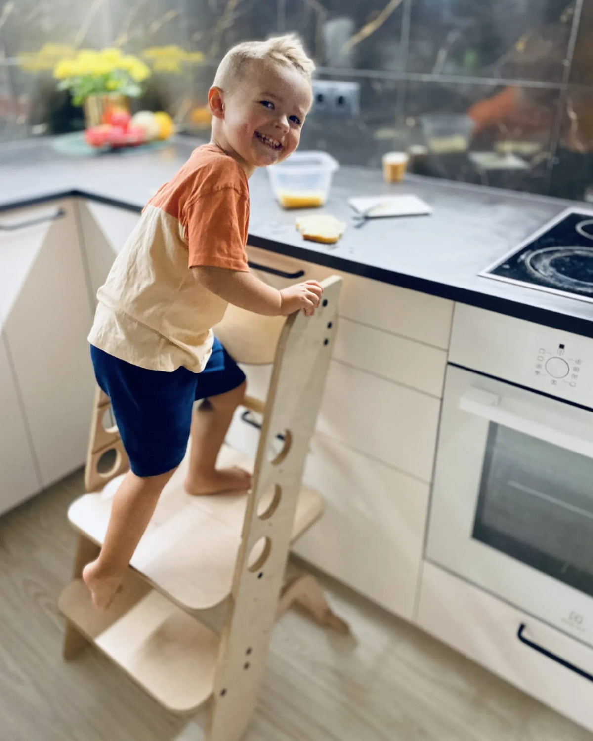 Chaise & Tour d'Observation "Louis" – 3 - en - 1 Évolutif – Montessori pour enfant – photo 5