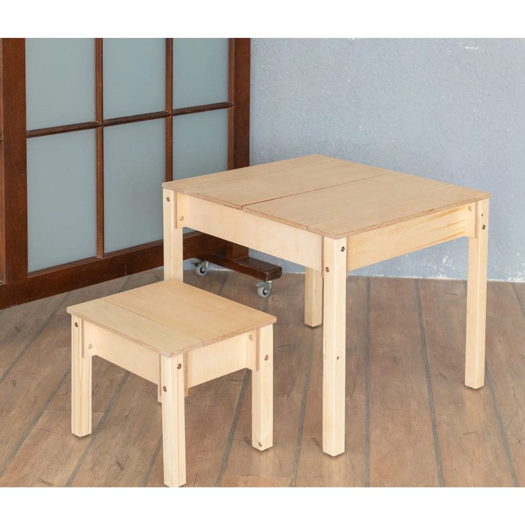 Chaise de Rangement 2-en-1 "Le Malin" – Idéal Petits Espaces
