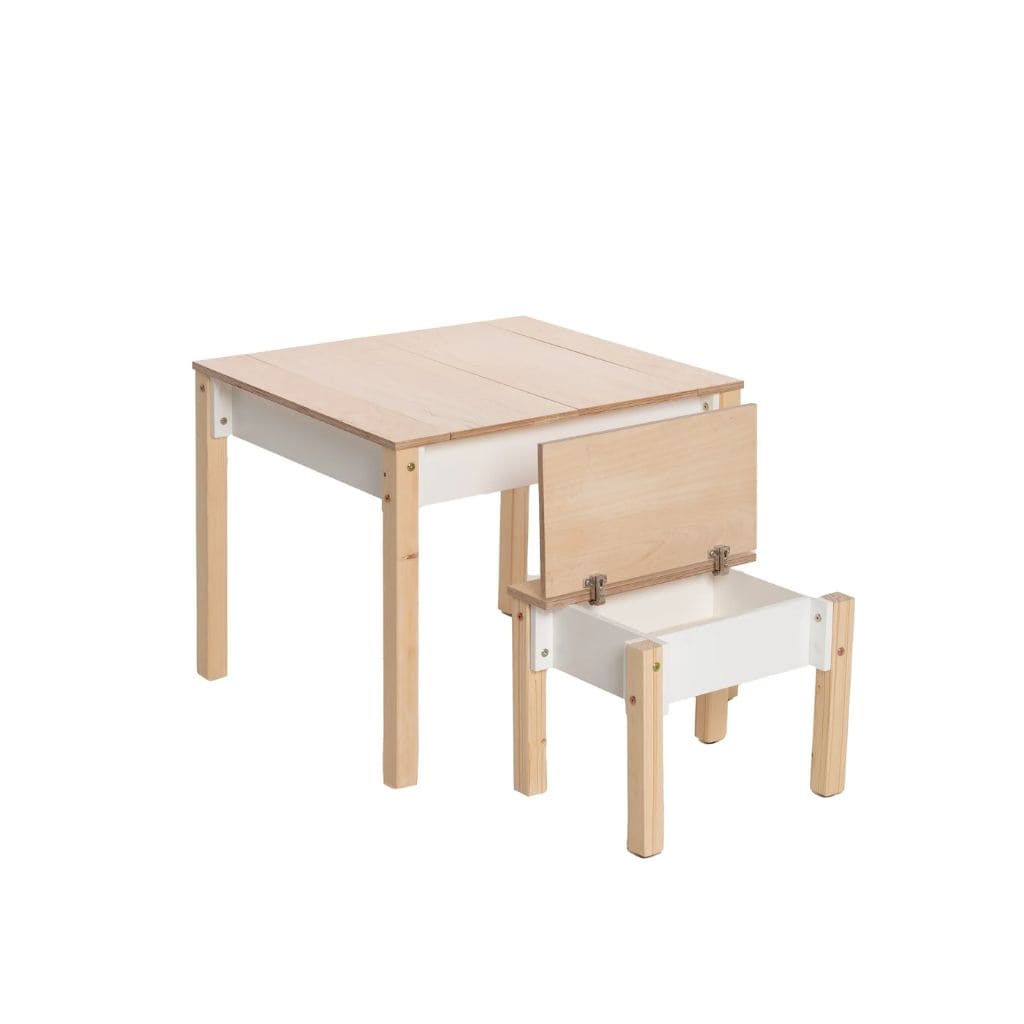 Chaise de Rangement 2-en-1 "Le Malin" – Idéal Petits Espaces