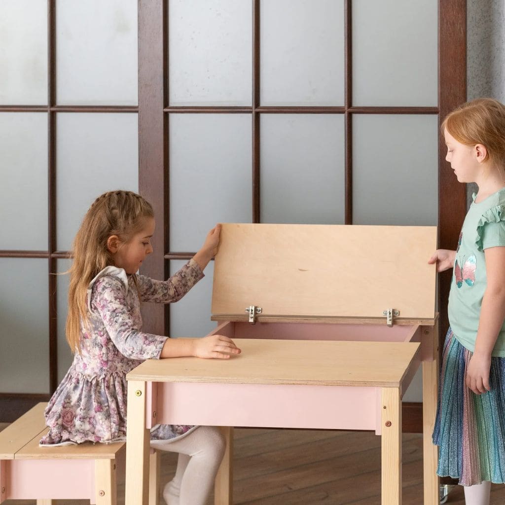 Chaise de Rangement 2-en-1 "Le Malin" – Idéal Petits Espaces