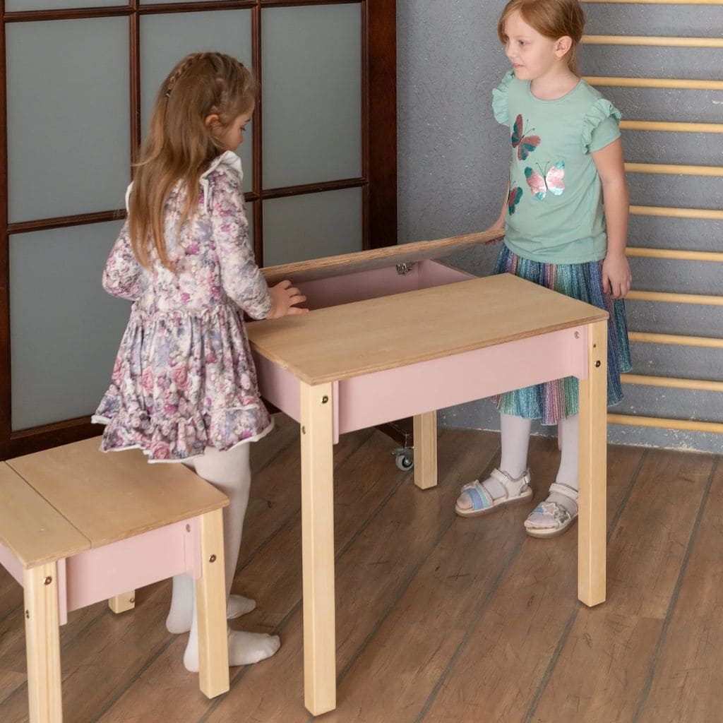 Chaise de Rangement 2-en-1 "Le Malin" – Idéal Petits Espaces