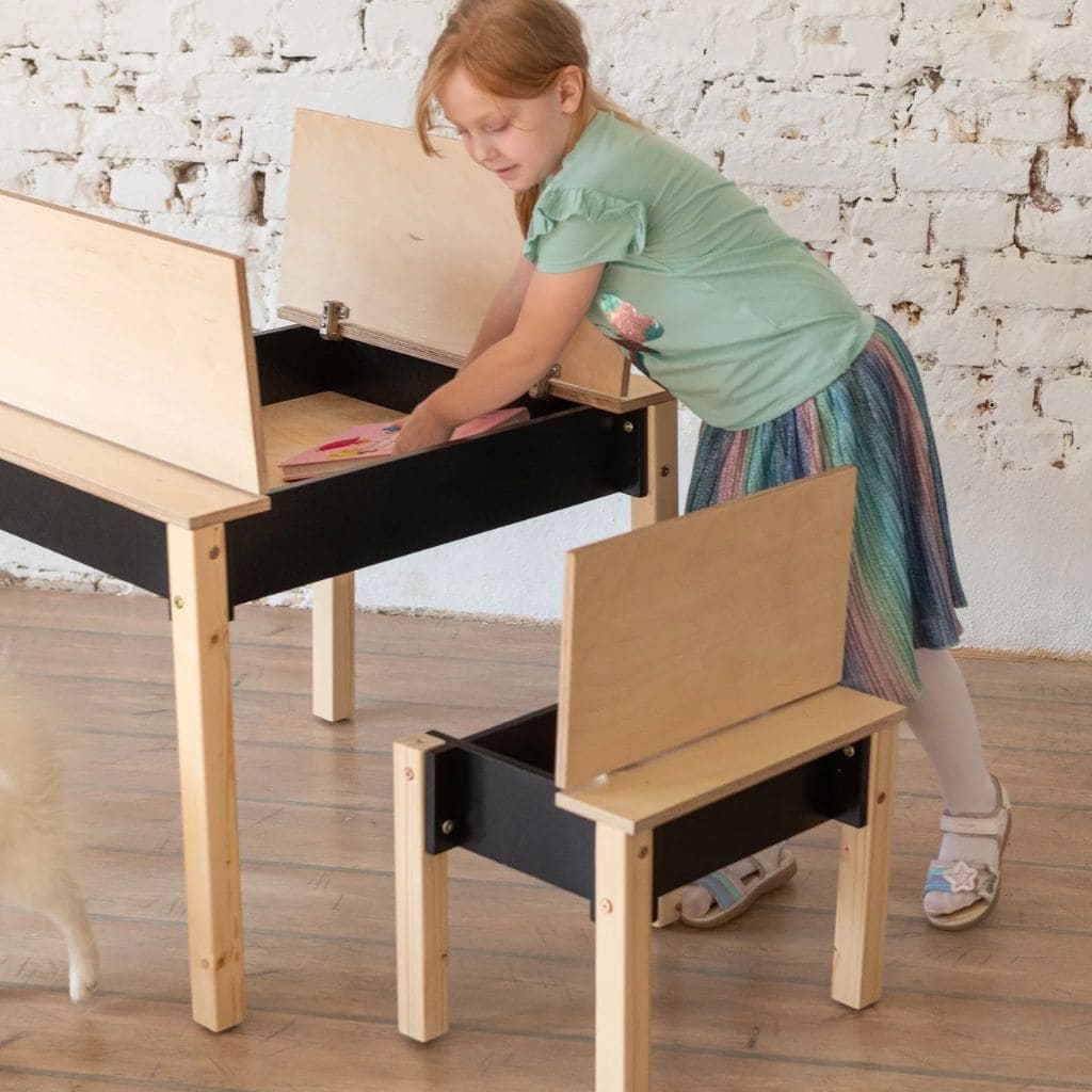 Chaise de Rangement 2-en-1 "Le Malin" – Idéal Petits Espaces