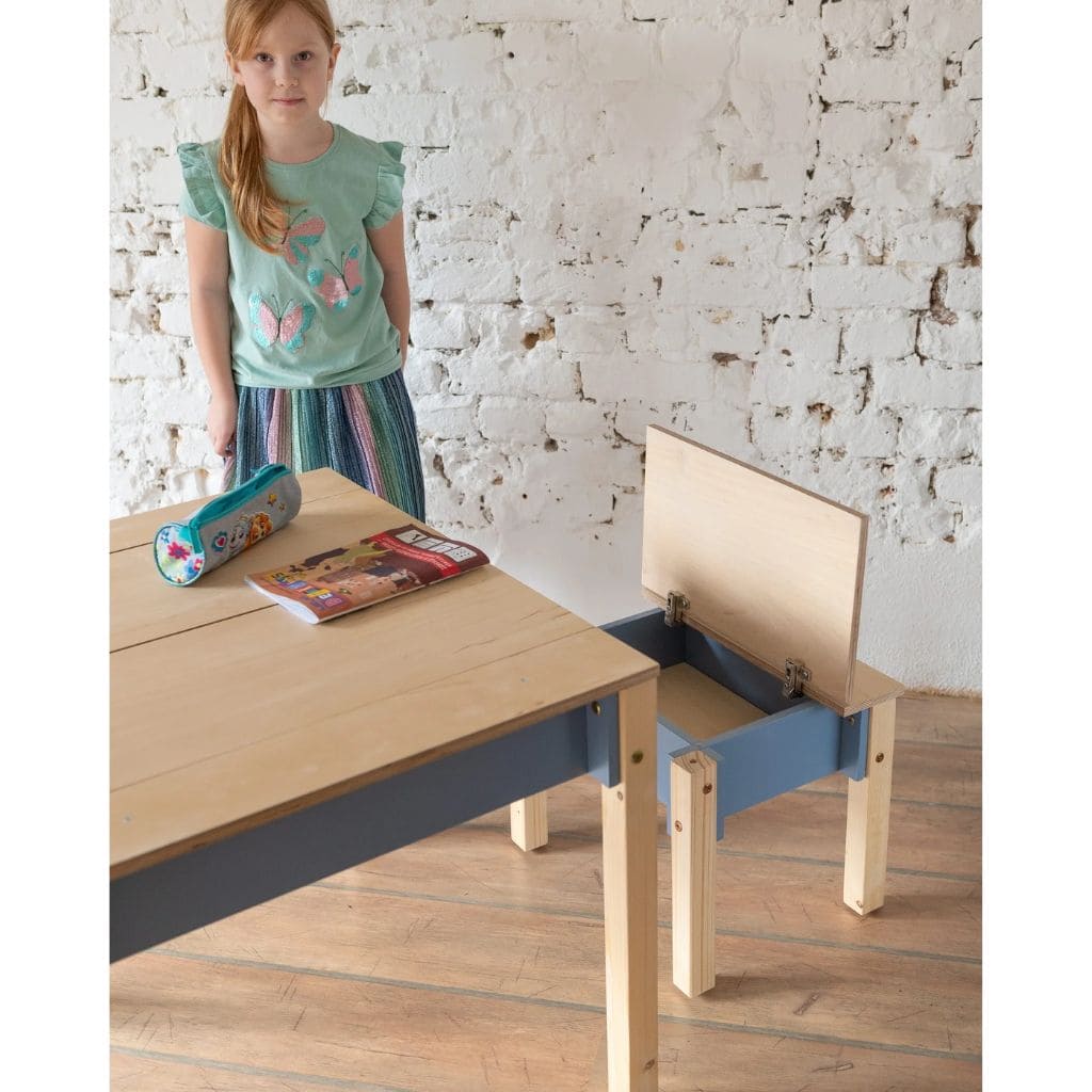 Chaise de Rangement 2-en-1 "Le Malin" – Idéal Petits Espaces