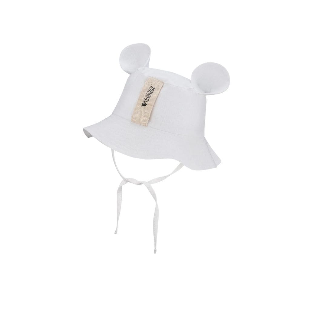 Chapeau Bébé Fantaisie - Oreilles & Blanc
