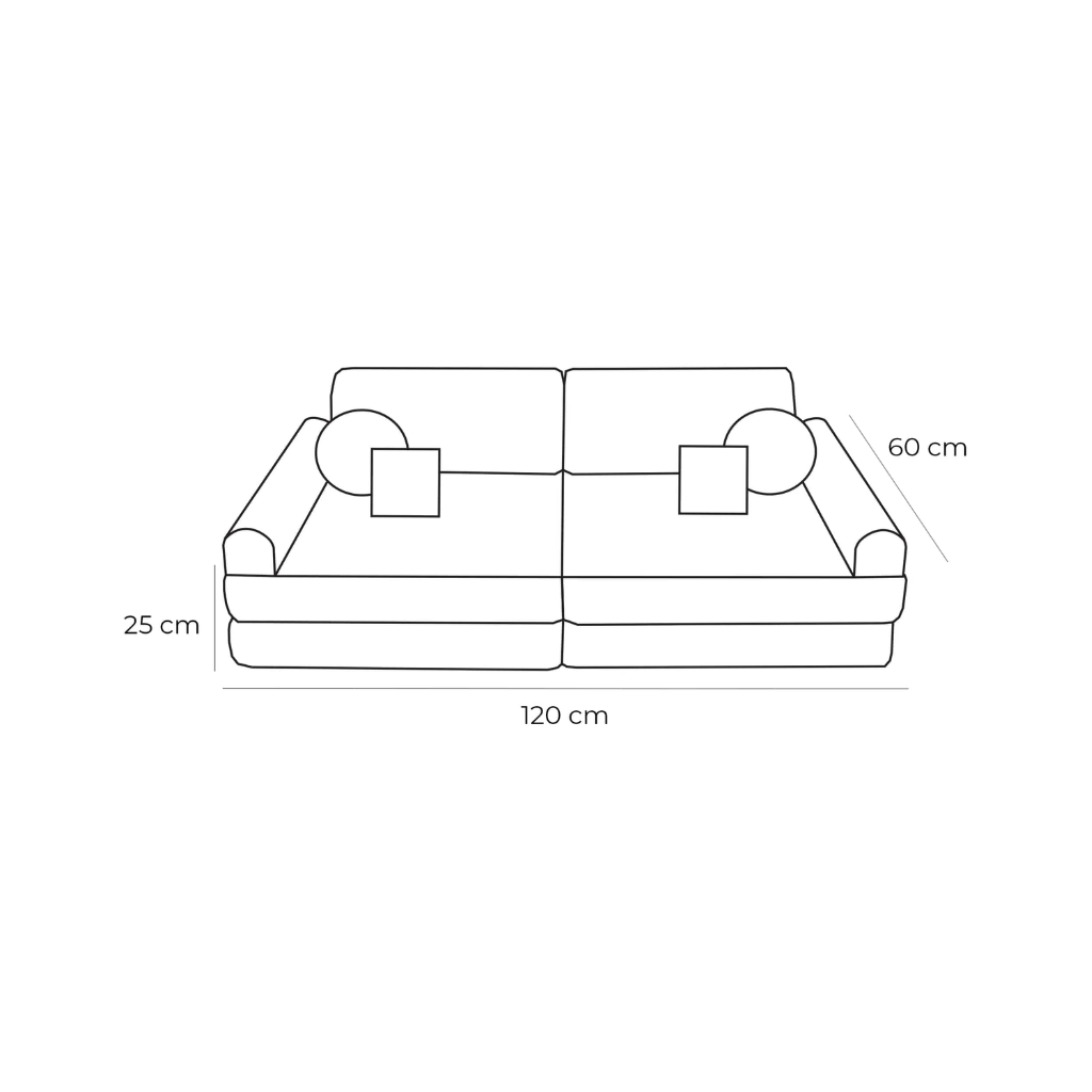 Coccolo  - Canapé Modulable Enfant Premium