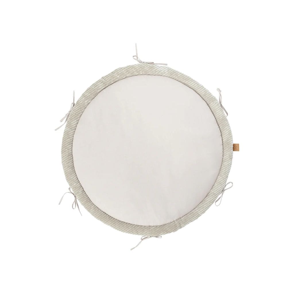 Cocon Bébé 3-en-1 Vanille – Tapis d’Éveil & Tour de Lit Tressé