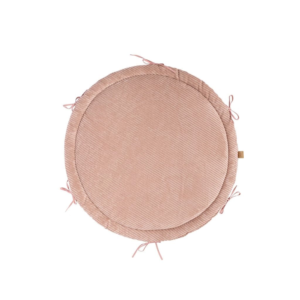 Cocon Bébé 3-en-1 Rose – Tapis d’Éveil & Tour de Lit Tressé
